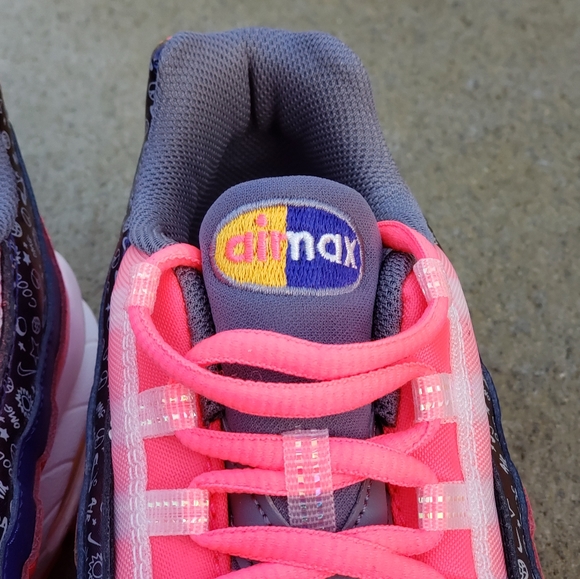 Nike Air Max 95 Premium SP Purple Pink Blue GS NEW - Picture 5 of 7